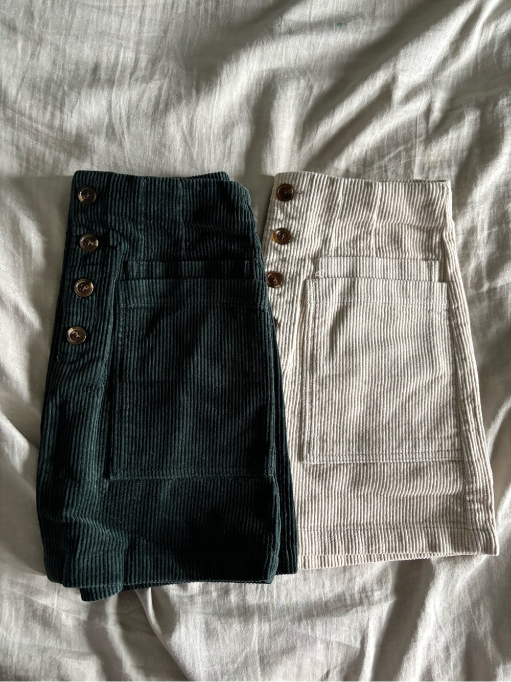 Bundle of Womens Courdoroy Skirts size S
